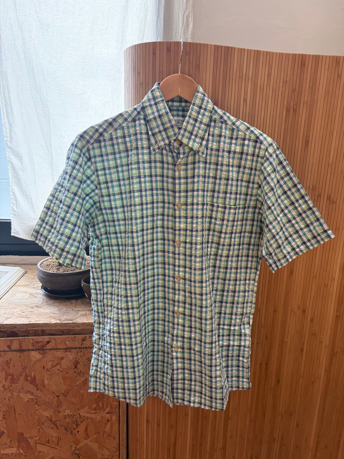 90s FRAULINO Check Shirt 상품이미지6