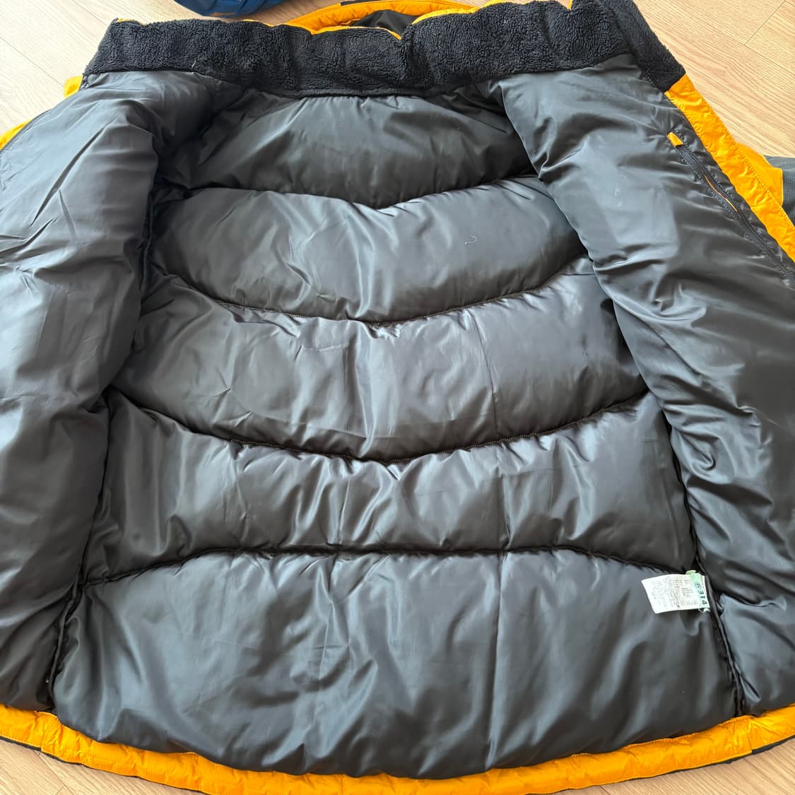 네파 800 노리미트 옐로우 패딩 자켓 100(L) 상품이미지6