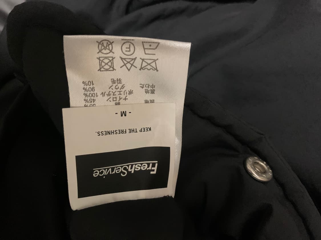 FreshService LONG HOODED DOWN COAT black 상품이미지4