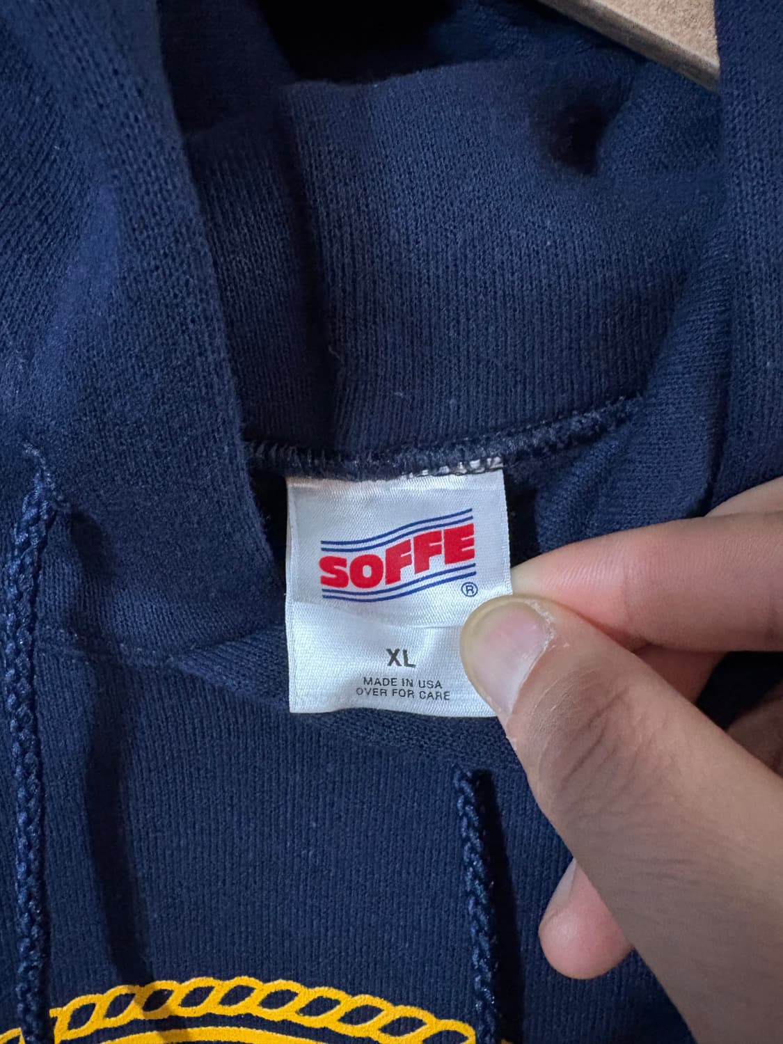 90‘s Soffe US Navy Sweat Hooded 상품이미지4