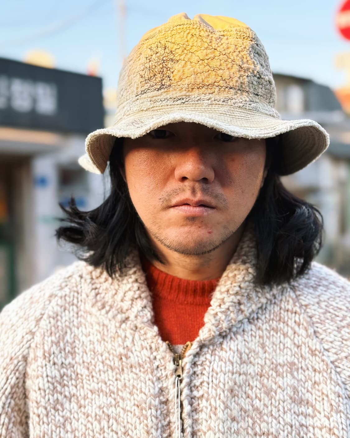 캐피탈 컨트리 11.5oz 데님 노인과바다 햇 F 상품이미지8