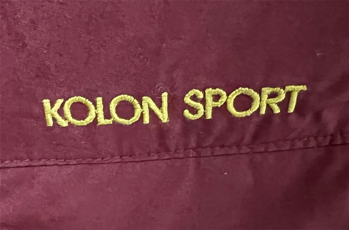 코오롱스포츠 남자 패딩조끼 덕다운 올드스쿨룩 XL 105 상품이미지3