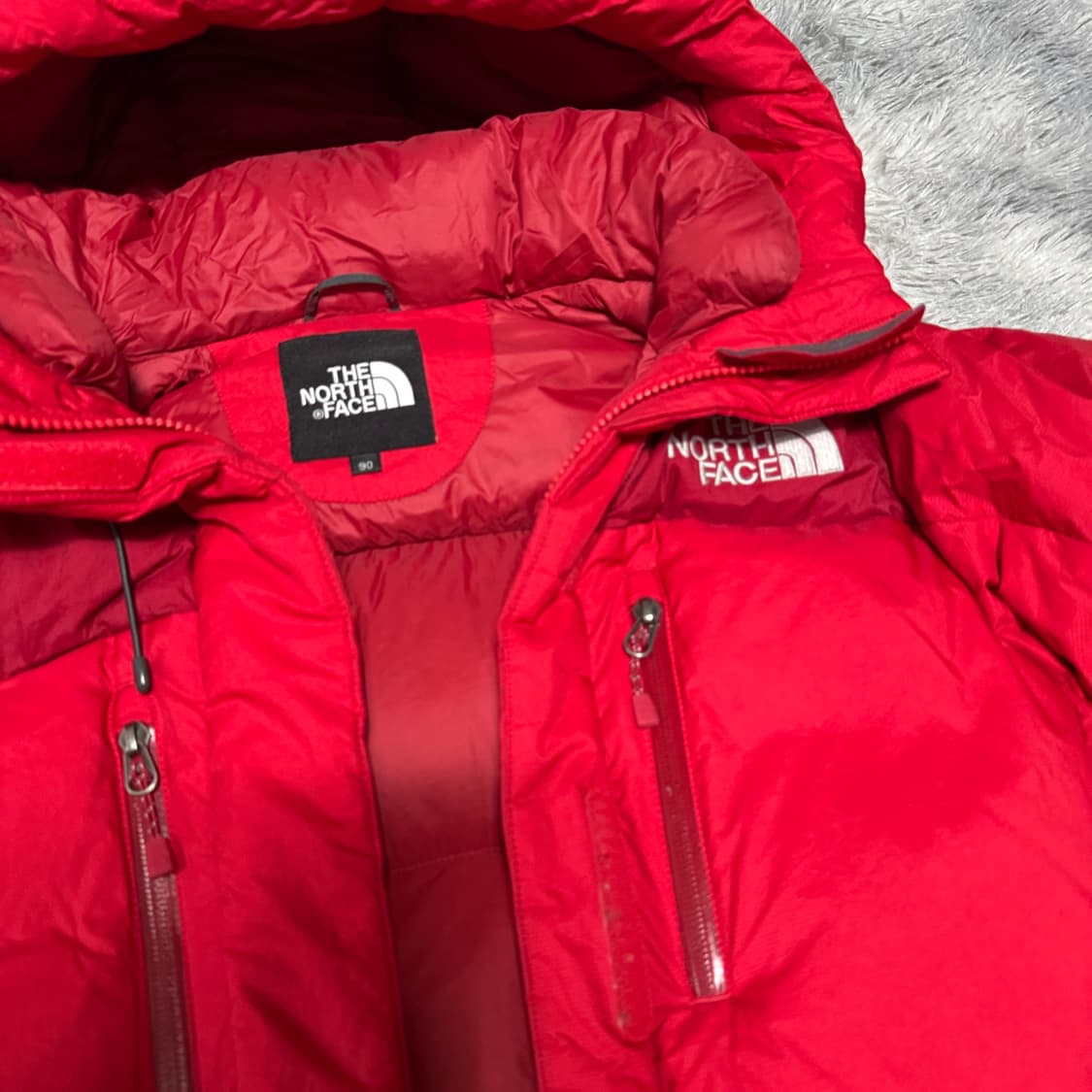 노스페이스 800 하이벤트 패딩 여성 90L사이즈 상품이미지5