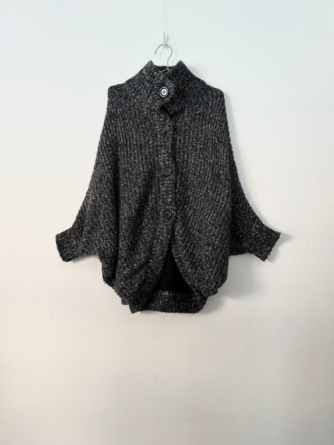INGNI open slit warm cardigan / charcoal 상품이미지7