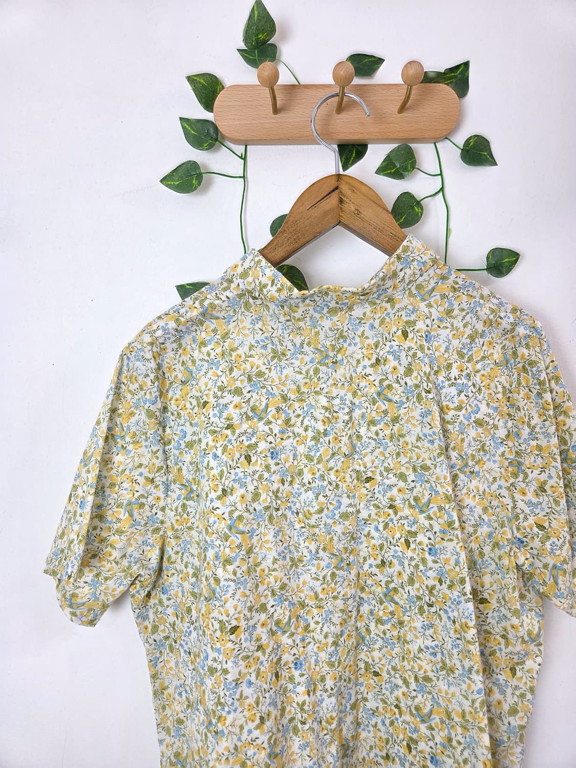 잔꽃 반팔 셔츠 상품이미지5