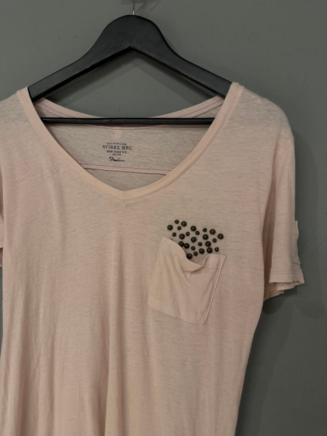 Avirex minimal design pocket t-shirt 상품이미지6