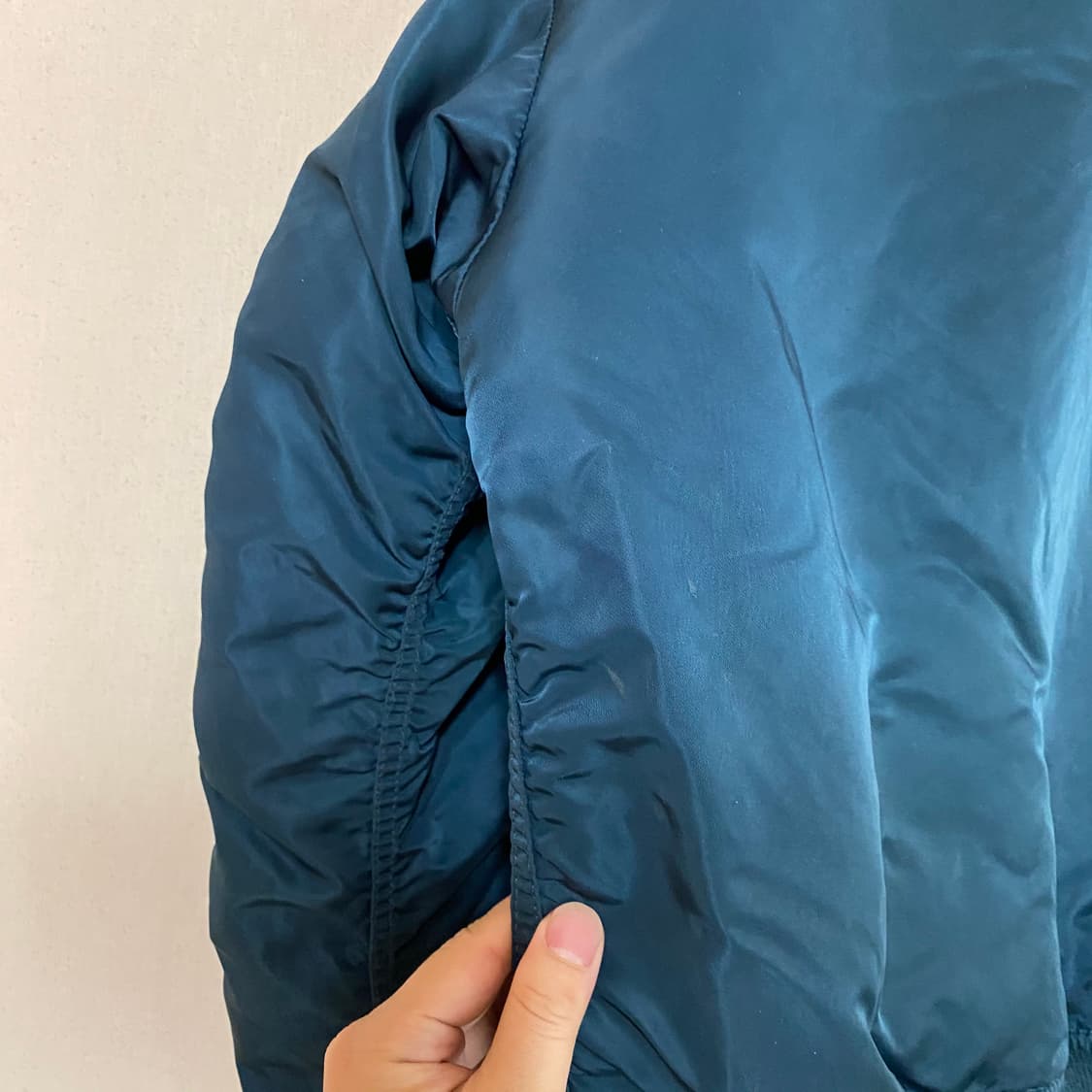 (L)알파인더스트리 cwp-45 가죽패치 자켓 상품이미지9