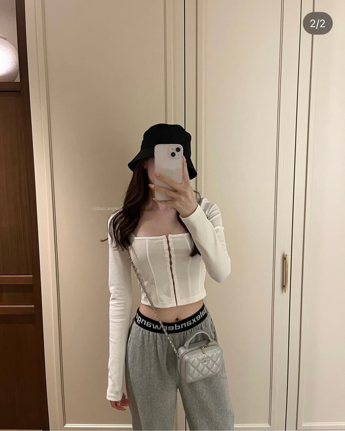 (~3/1) 유튜버 hazi 착용 알렉산더왕 코듀로이 팬츠 xxs 상품이미지2