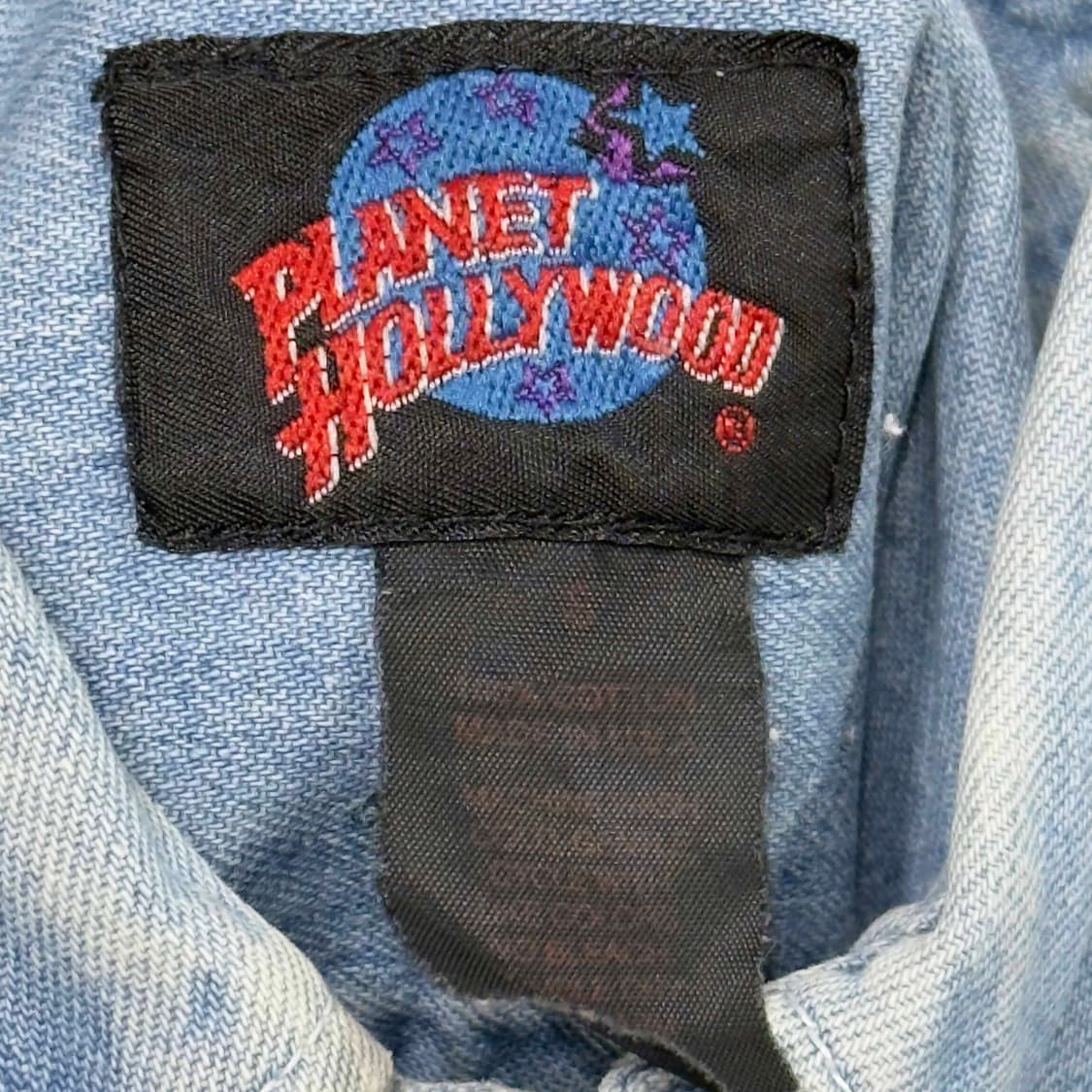 플래닛 할리우드 데님 긴팔 셔츠 USA 상품이미지5