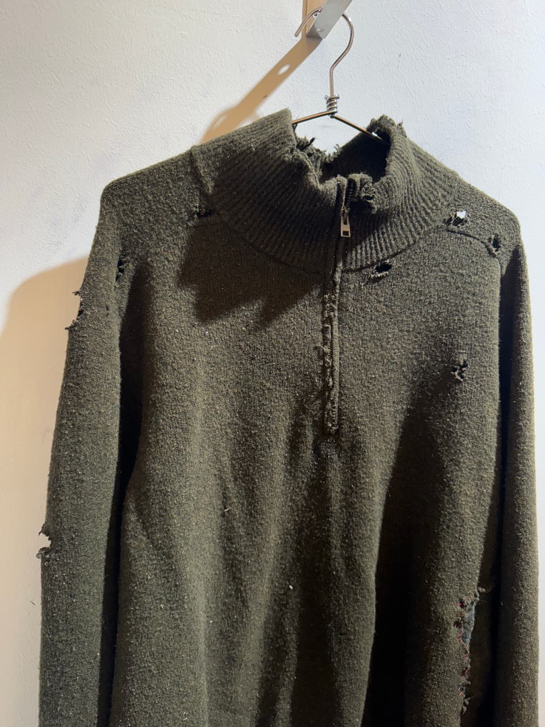 빈티지 패치 니트 상품이미지4