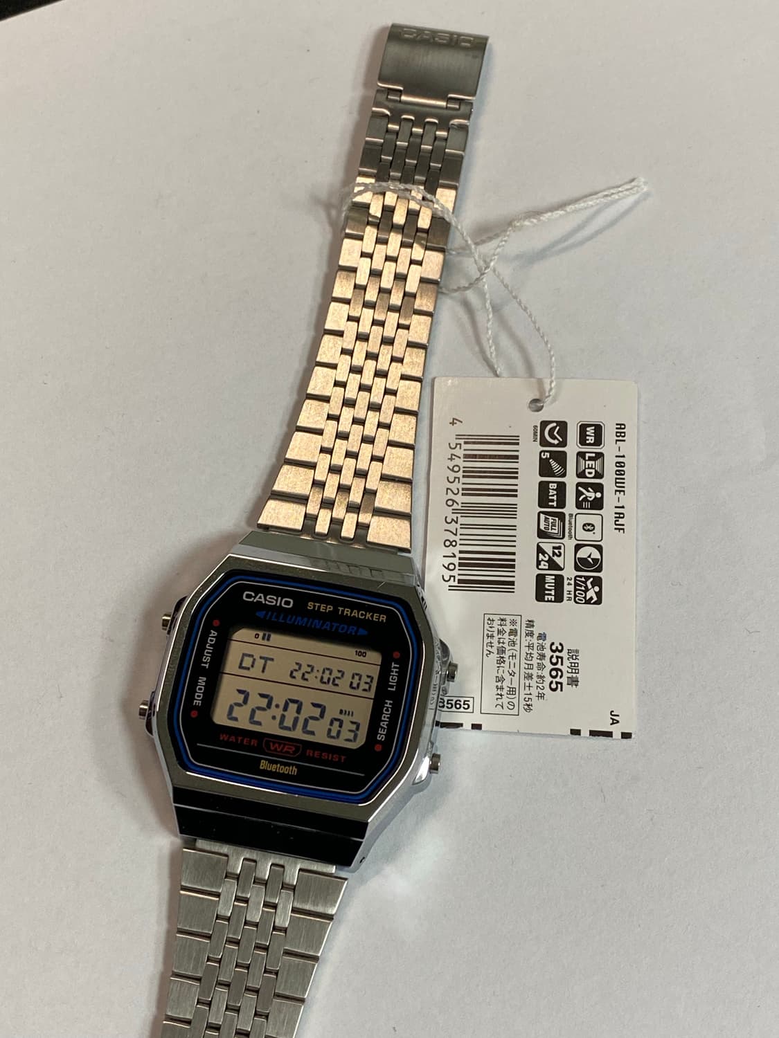 카시오 ABL-100WE-1A(bluetooth model) 상품이미지2