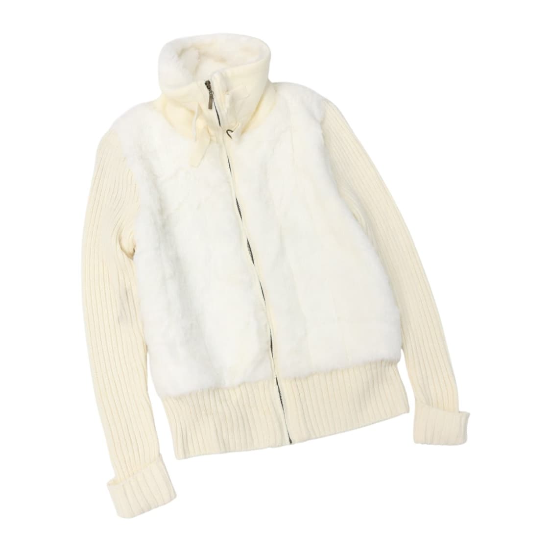 ARW  퍼 니트 자켓 상품이미지1