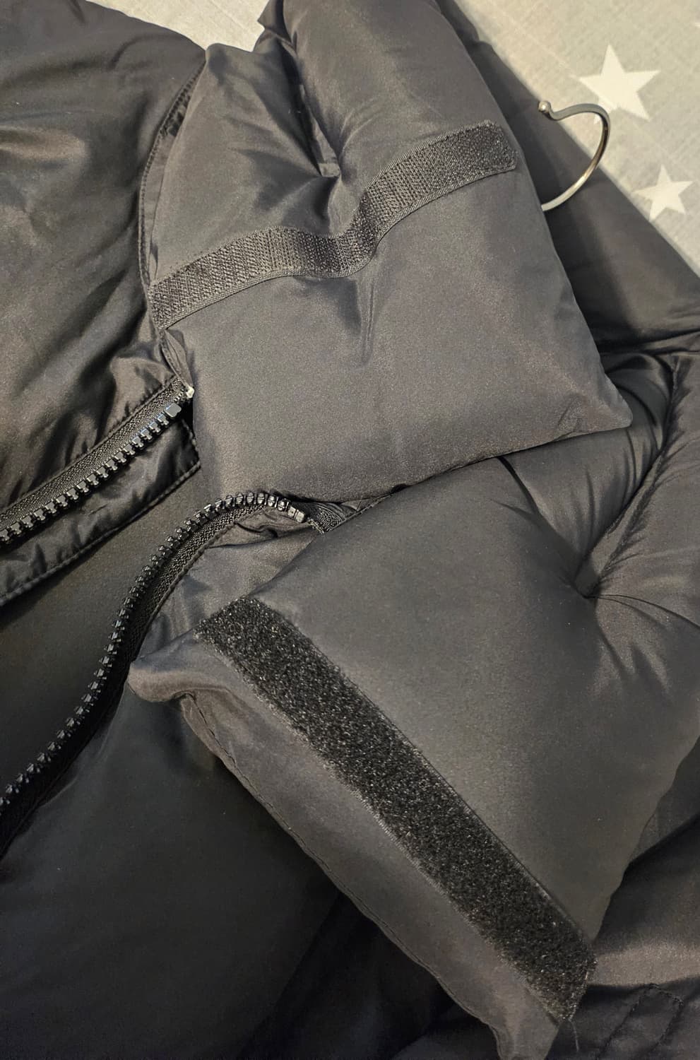 DNSR 하이넥 푸퍼 패딩 블랙 상품이미지6