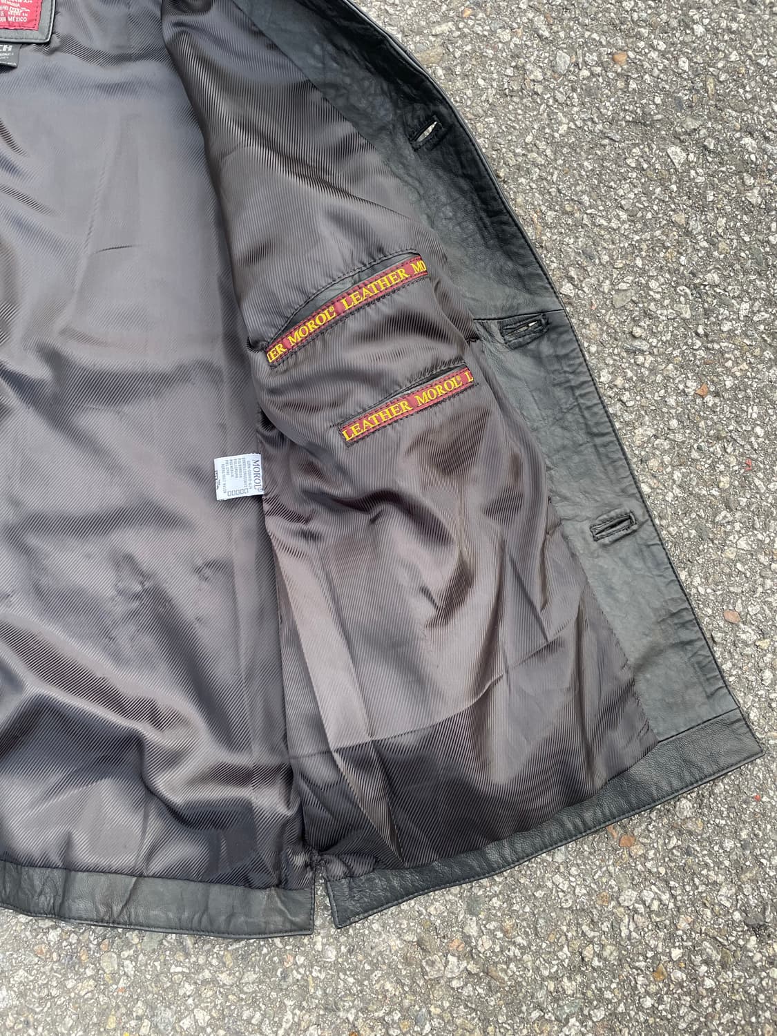 Morol 레더자켓 블랙 m 상품이미지3