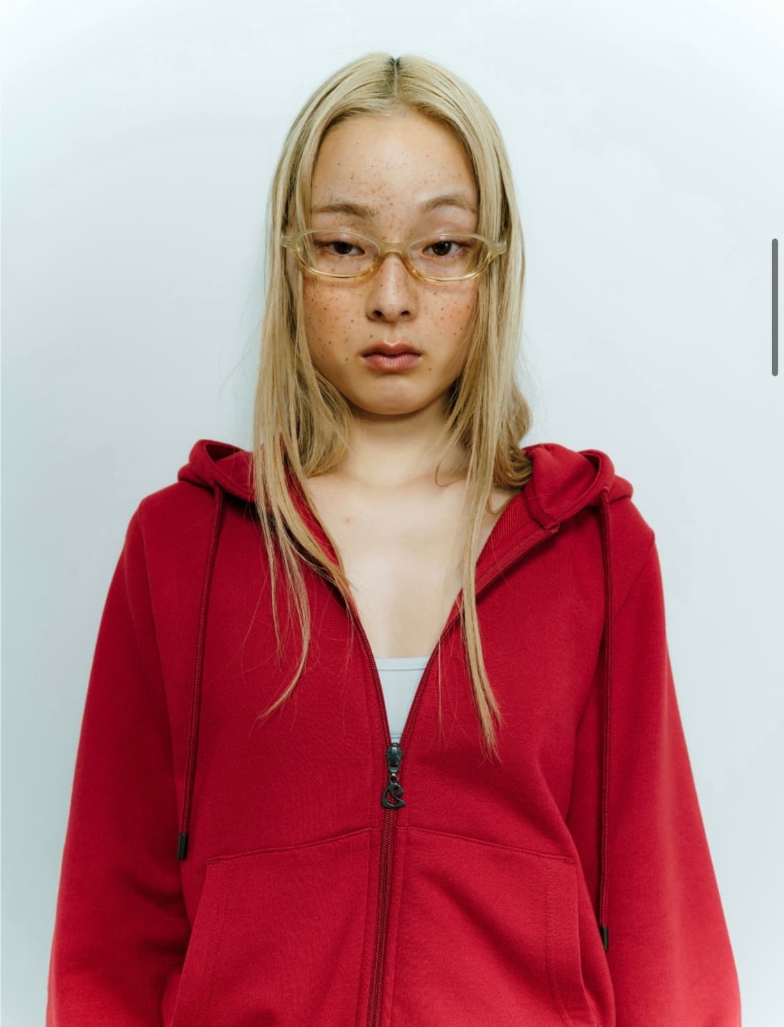 코이세이오 038 후드집업 레드 상품이미지2