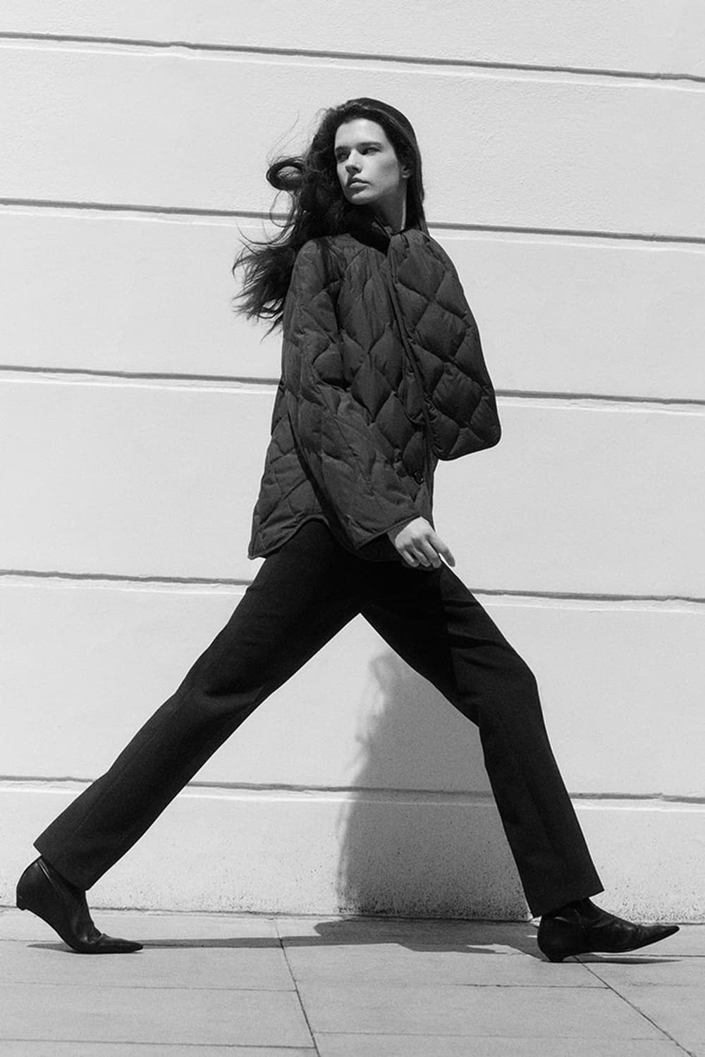 COS 스카프 디테일 퀼티드 라이너 재킷 / 퀼팅자켓 상품이미지3