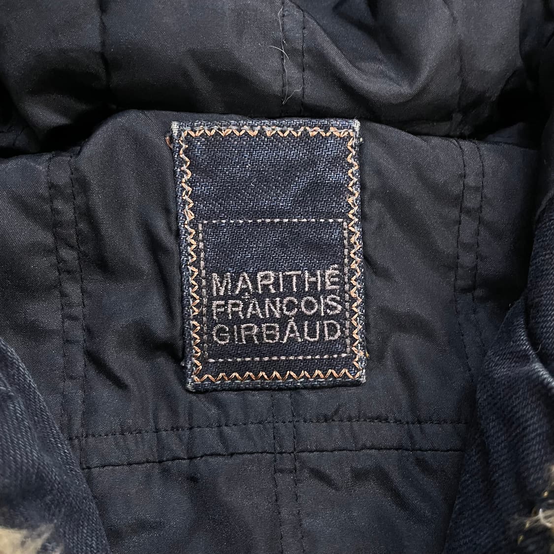 마리떼프랑소와저버 데님 양털 후드 자켓 상품이미지5