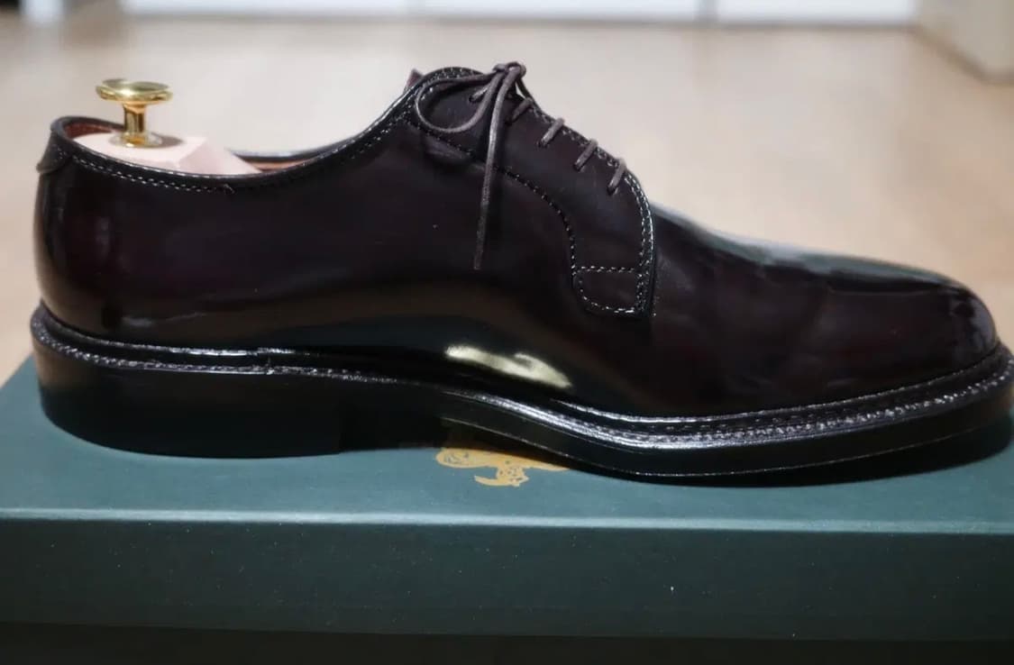 알든 990 코도반 플레인토 블루처 9.5D 상품이미지4