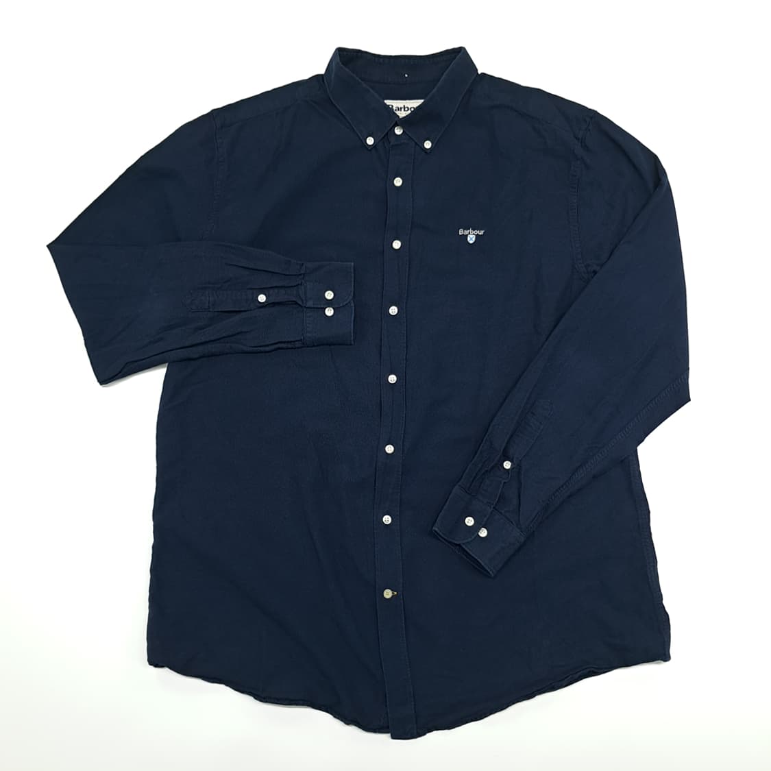 CN795 XL 바버 클래식 블랙 테일러드핏 긴팔 셔츠 남방 상품이미지2