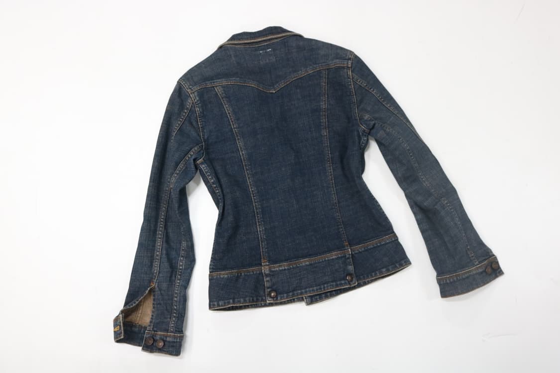 BRAPPERS 브라퍼즈 빈티지 워싱 데님 트러커 자켓 (M) 상품이미지6