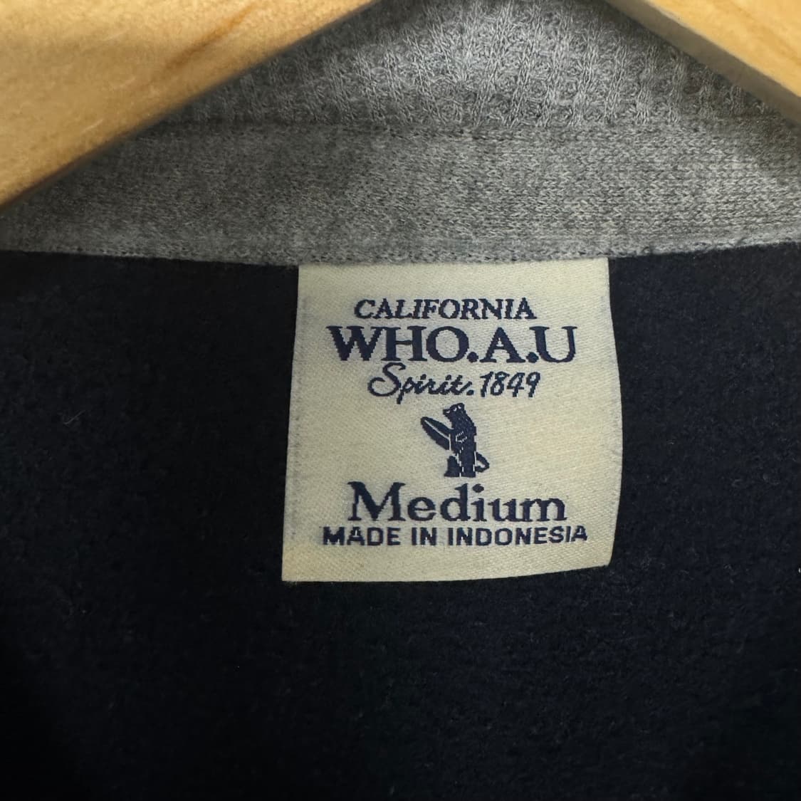 후아유 아치로고 후드집업 상품이미지3