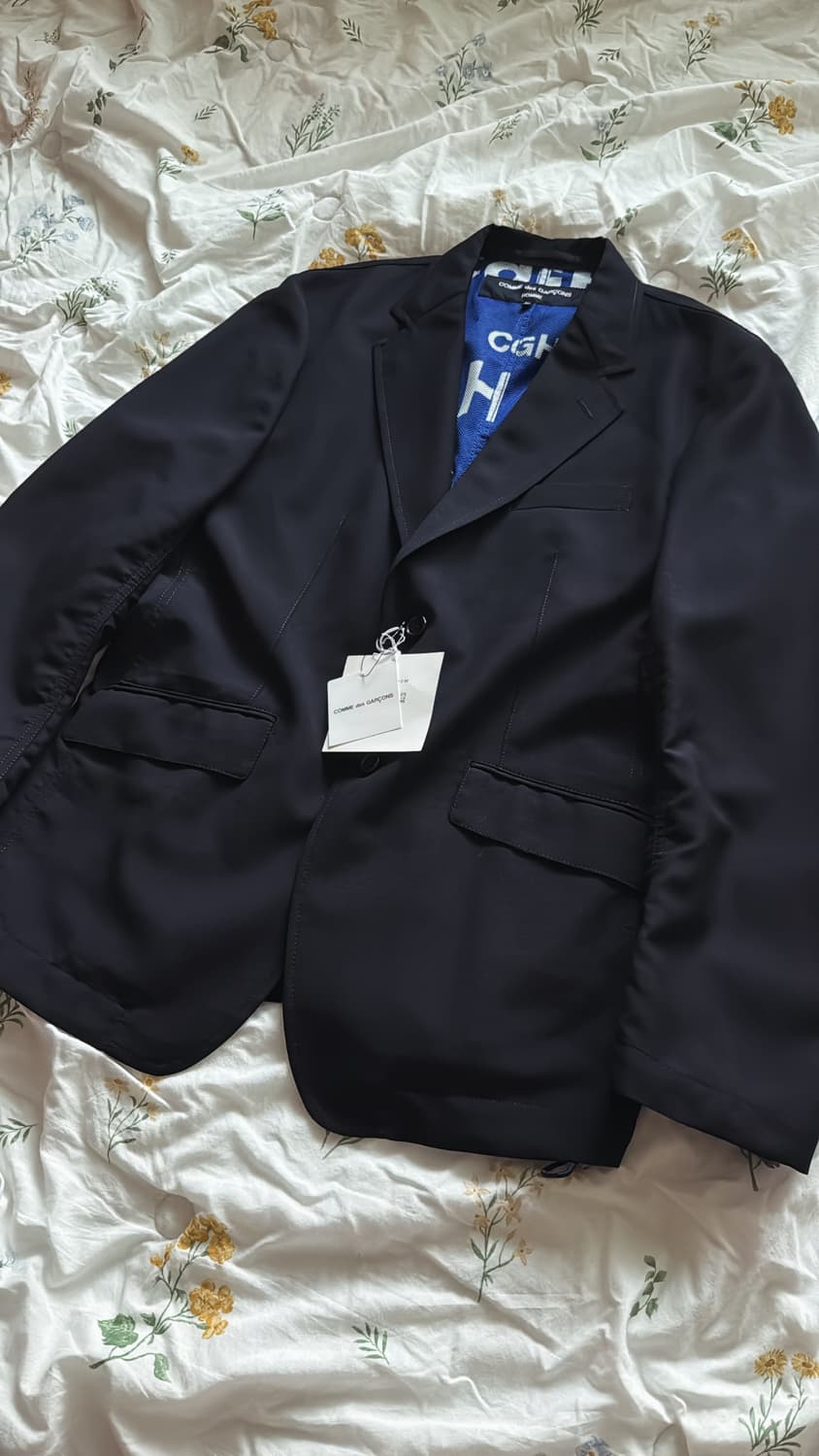 꼼데가르송 옴므 스트링 블레이저 상품이미지1