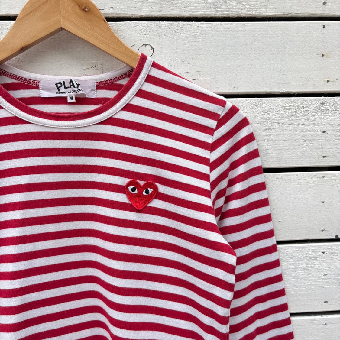Comme des Garcons 꼼데가르송 스트라이프 롱슬리브 티셔츠 상품이미지4