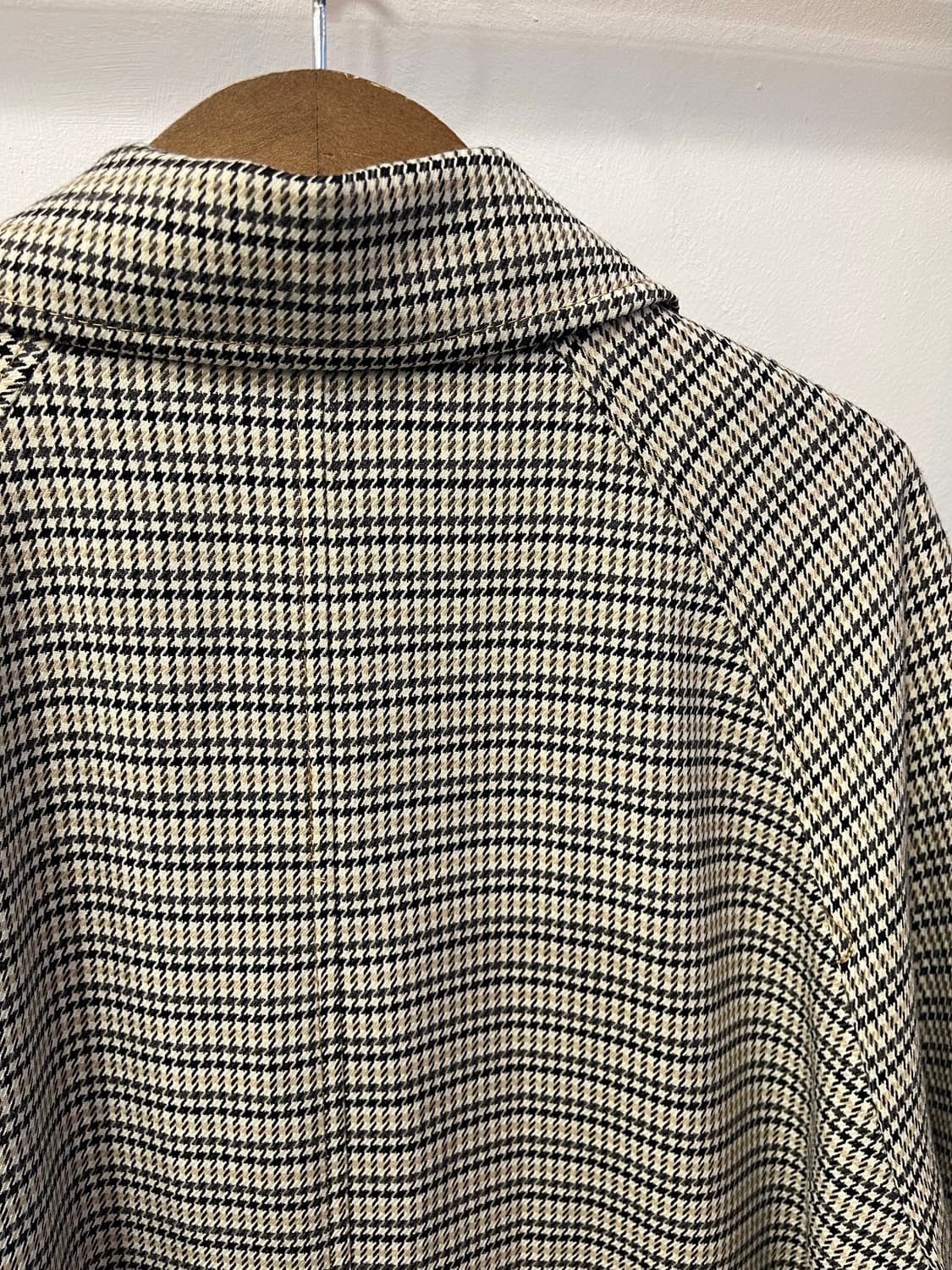 미쏘 체크 트렌치코트 상품이미지4