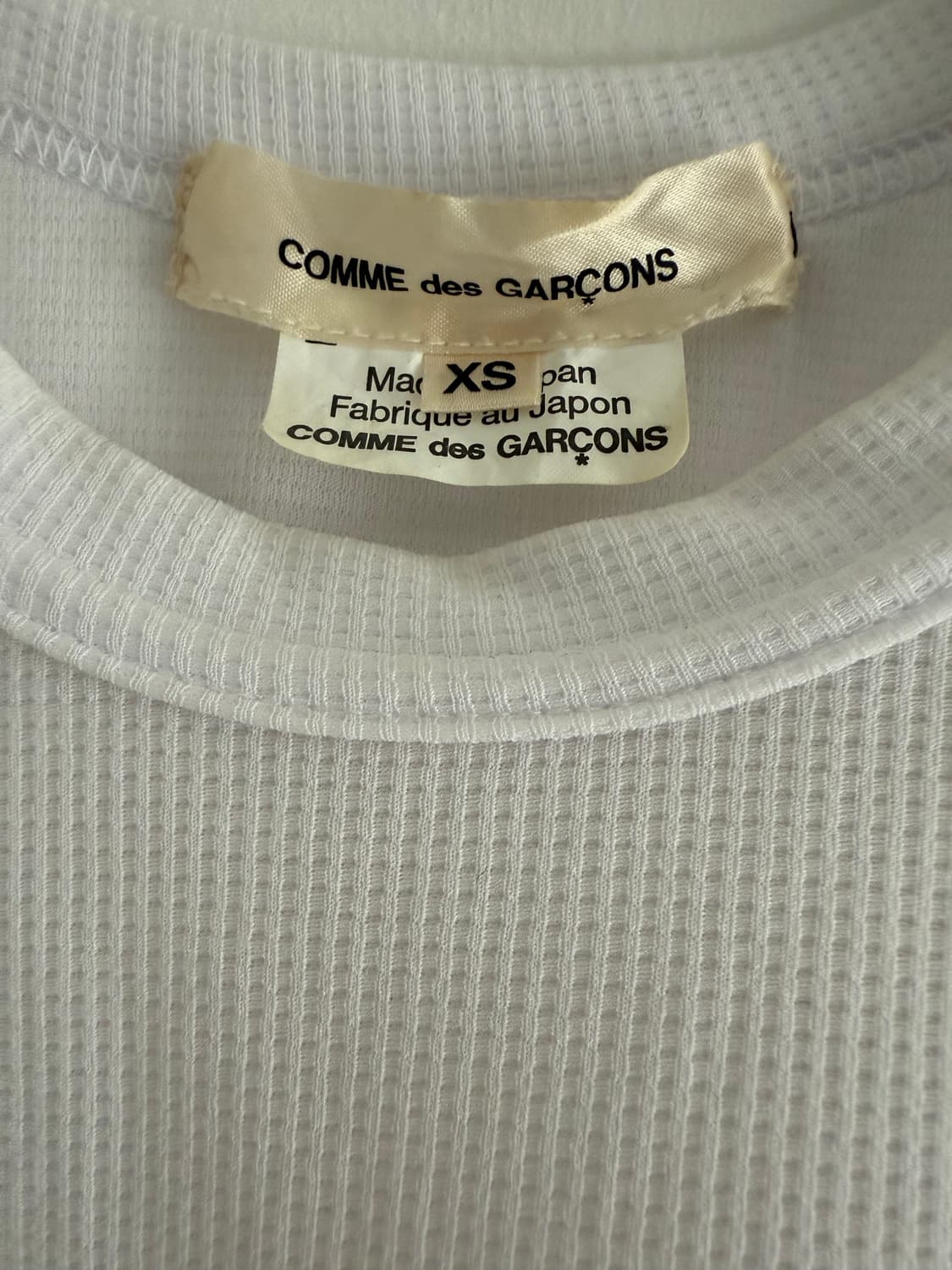 꼼데 쉬폰 반팔티 상품이미지2