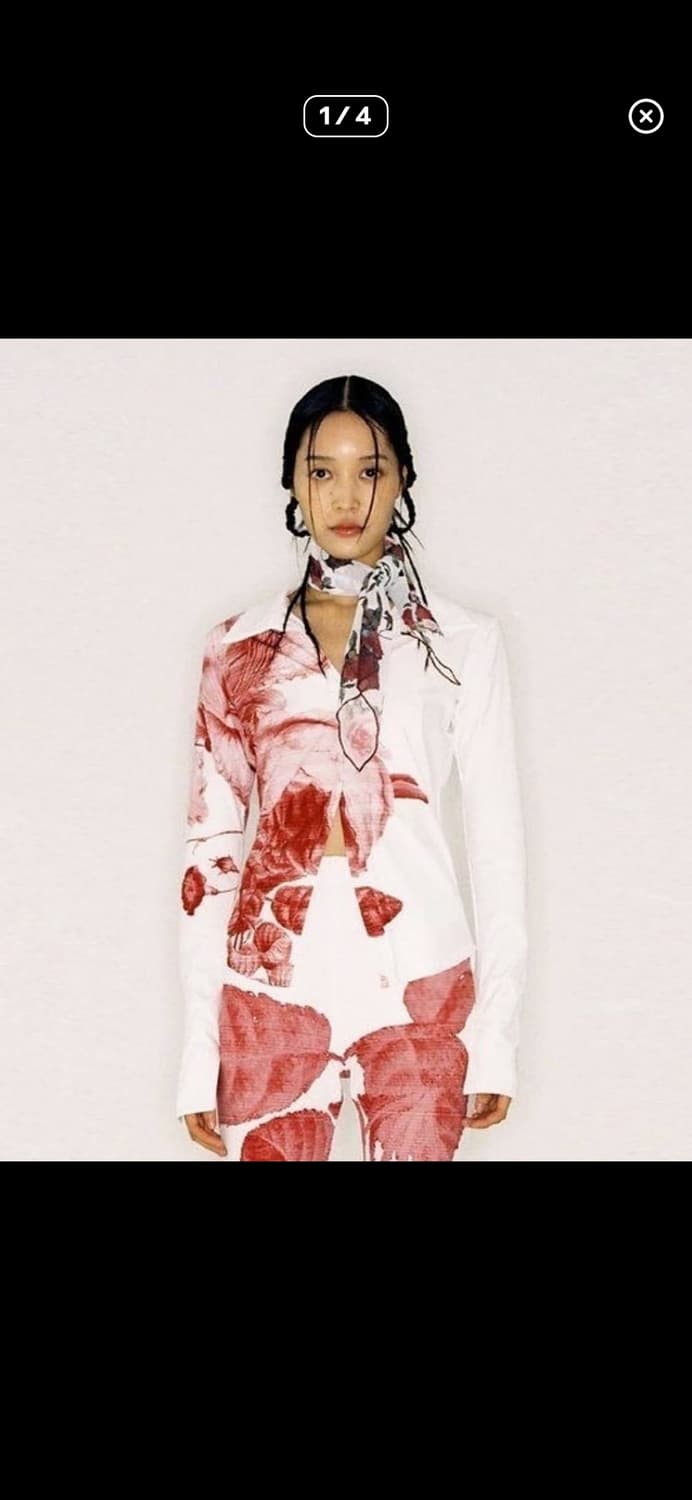 나체 하프톤 져지 셔츠 상품이미지5