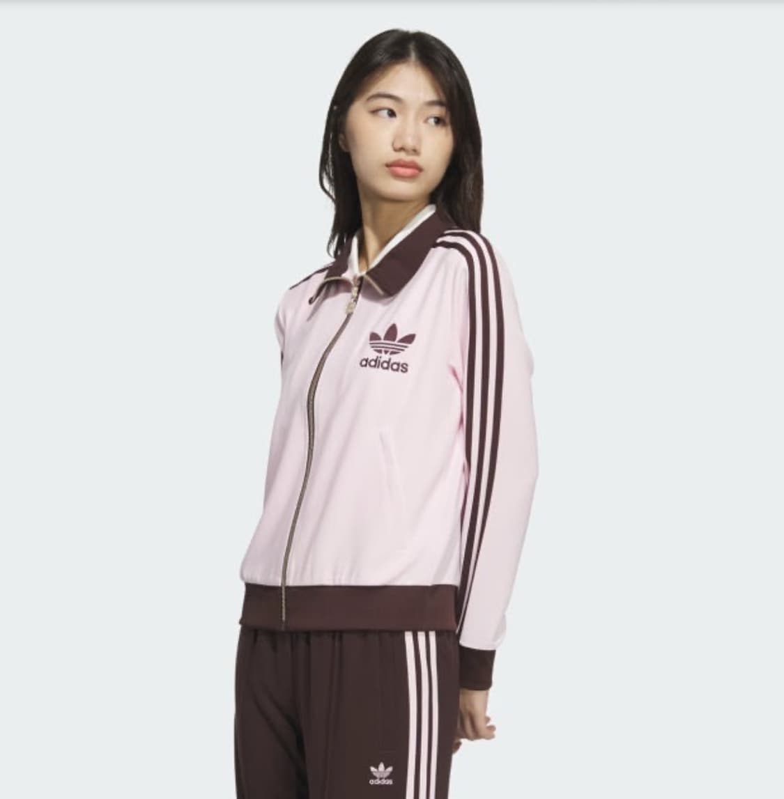 아디다스 베켄바우어 핑크 브라운 져지 s 상품이미지2