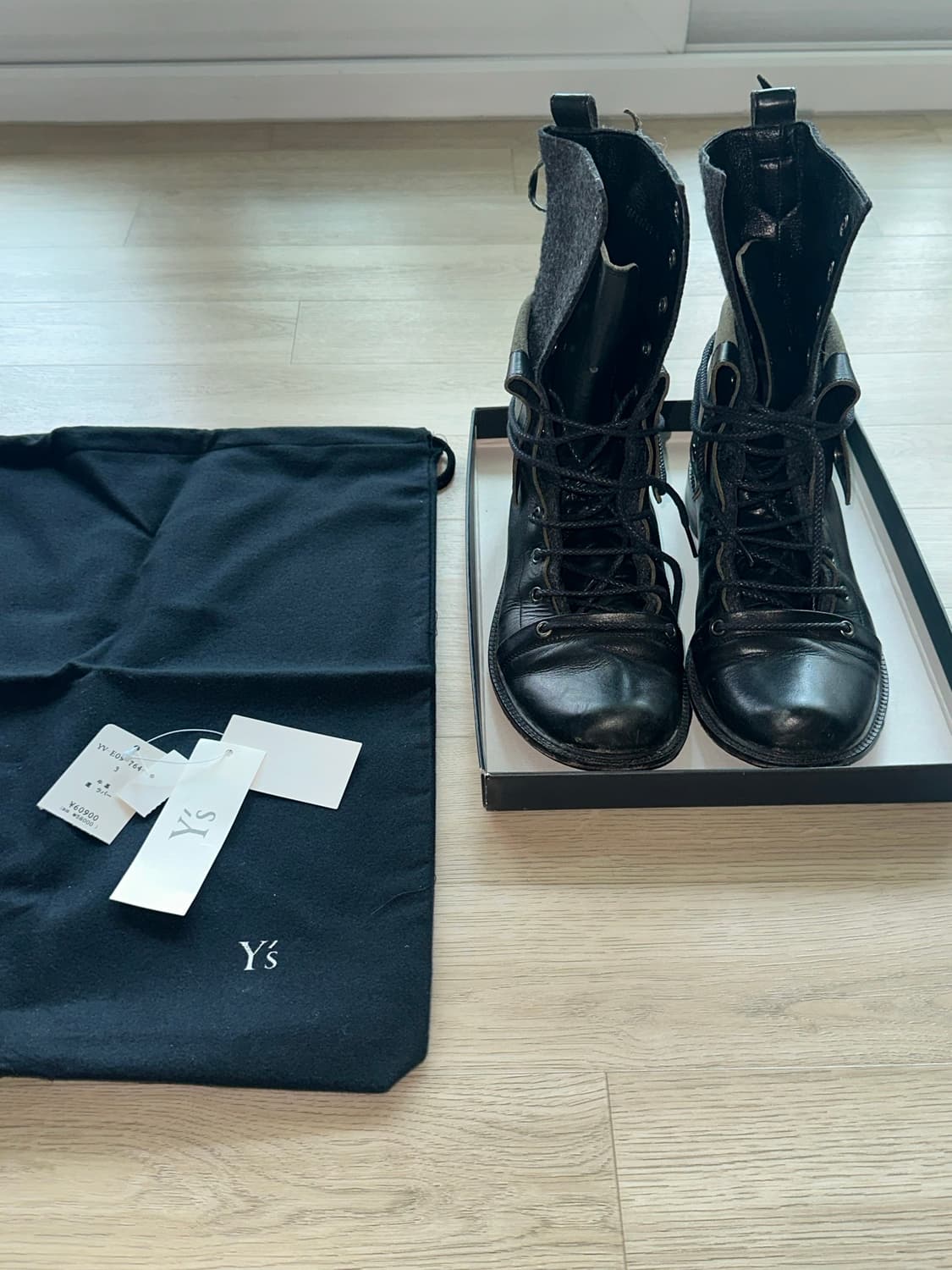 Y’s Yojhi Yamamoto boots 235  상품이미지1