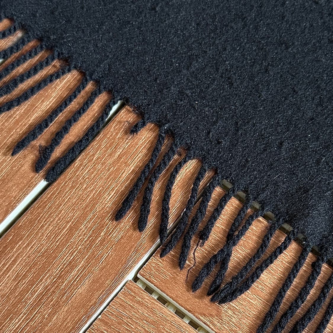 Courreges fringe angora wool muffler 상품이미지9