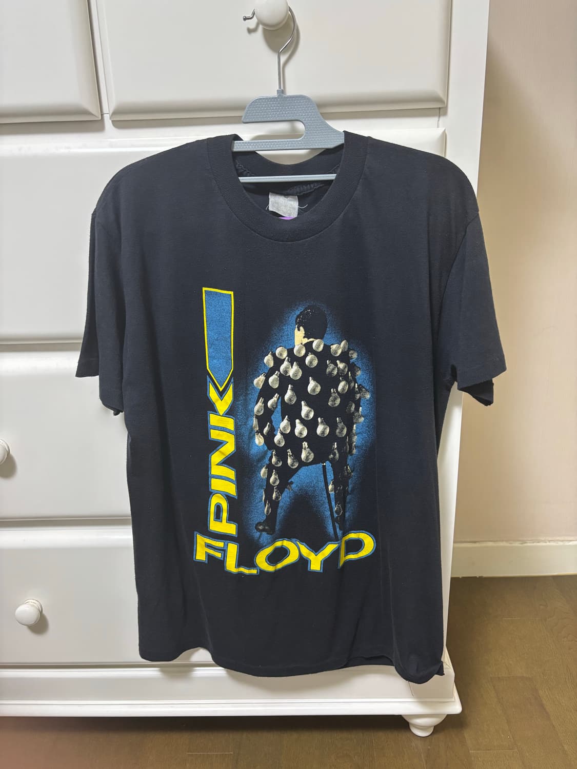 80s og 핑크플로이드 유럽 투어 밴드티 상품이미지1