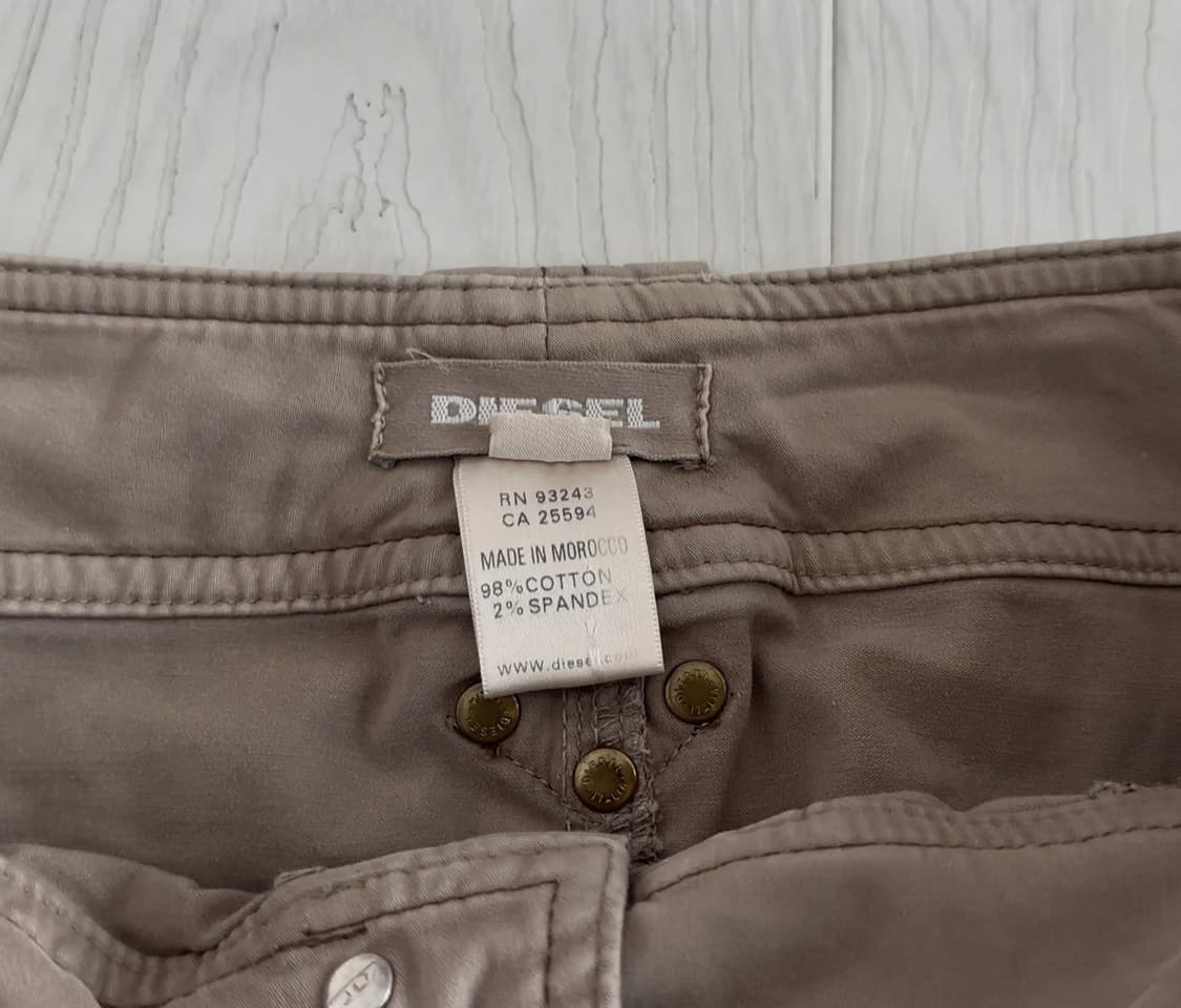 디젤 미디 스커트 베이지컬러 상품이미지3