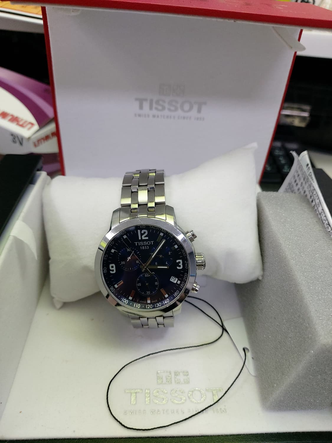 티쏘 메탈 시계 풀박스 판매 상품이미지1