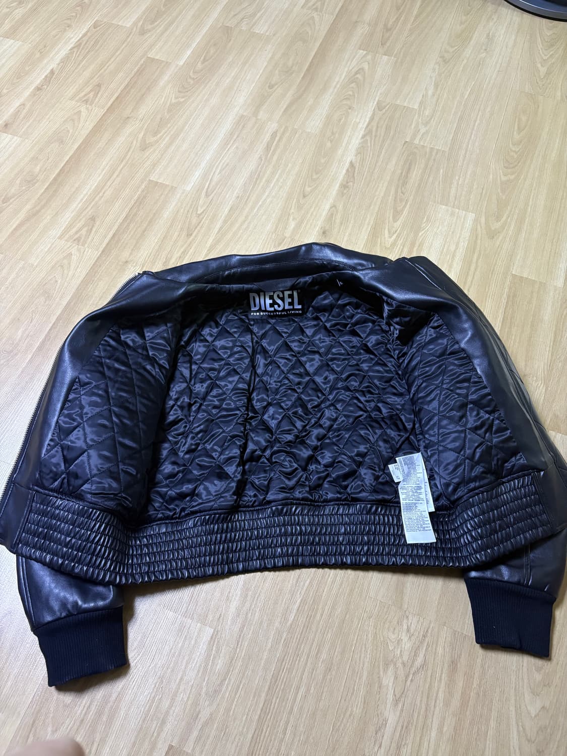 디젤 가죽 블루종 자켓(택없는 새상품) 상품이미지3
