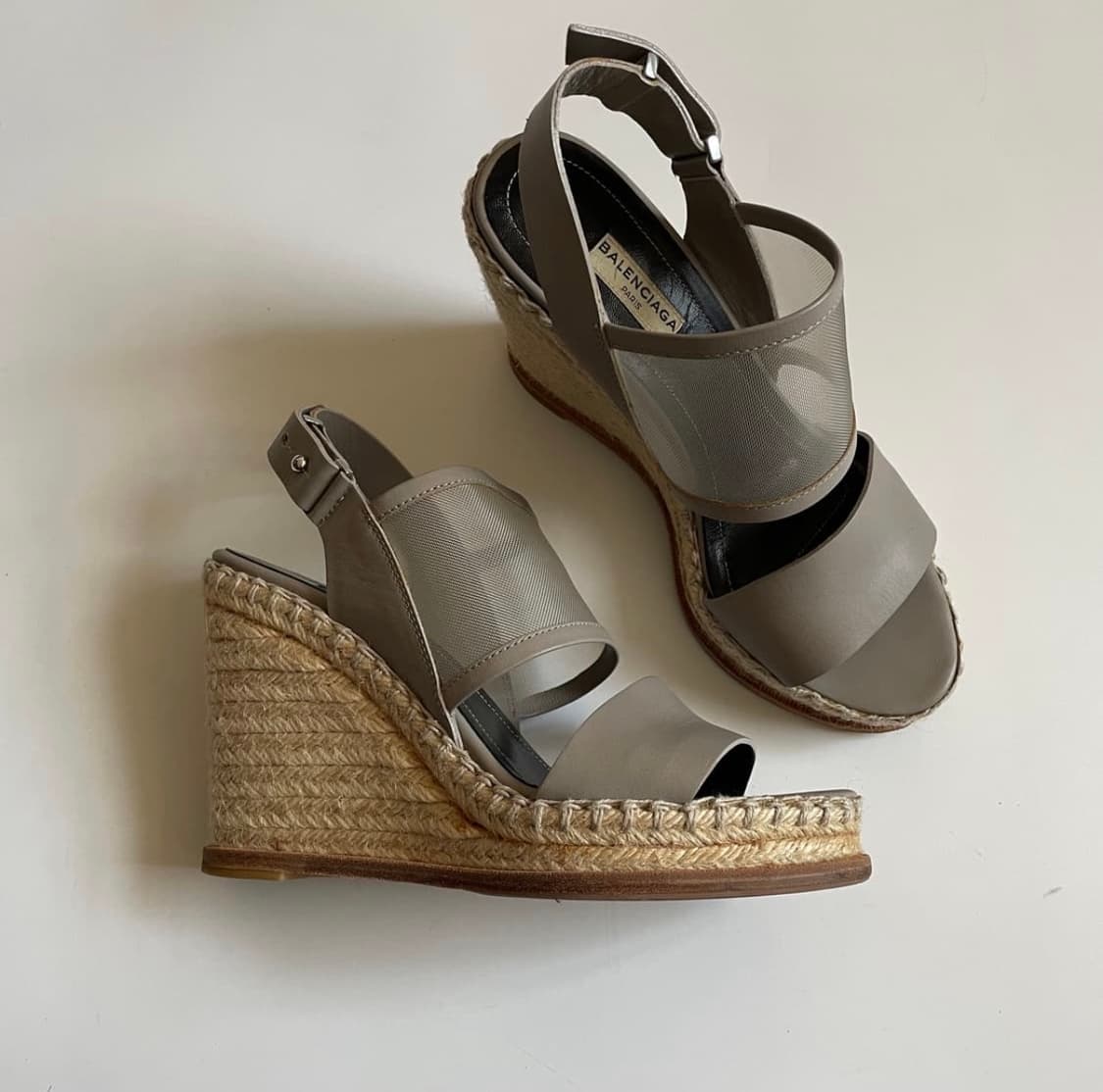 발렌시아가 웻지 샌들 상품이미지1