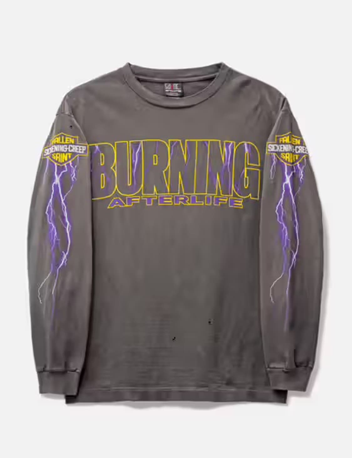 90s 빈티지 할리데이비슨 퍼플 라이트닝 롱슬리브 해 상품이미지10