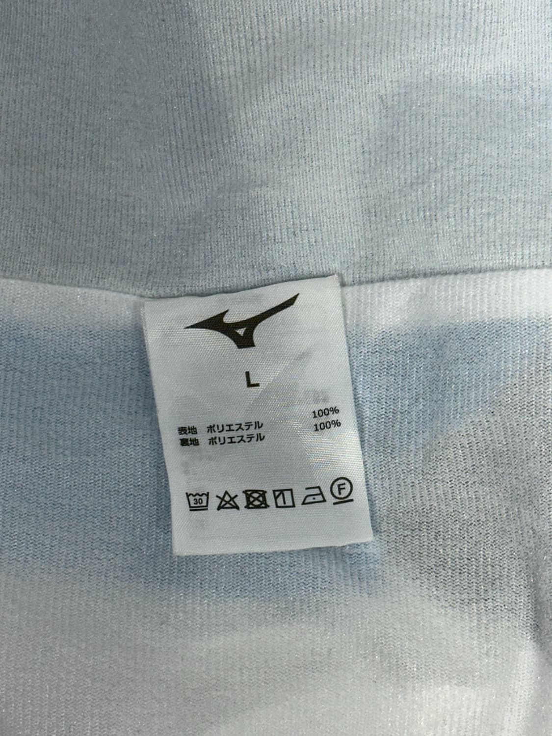 빈티지 화이트 블루 라인 바람막이 자켓 L 상품이미지8