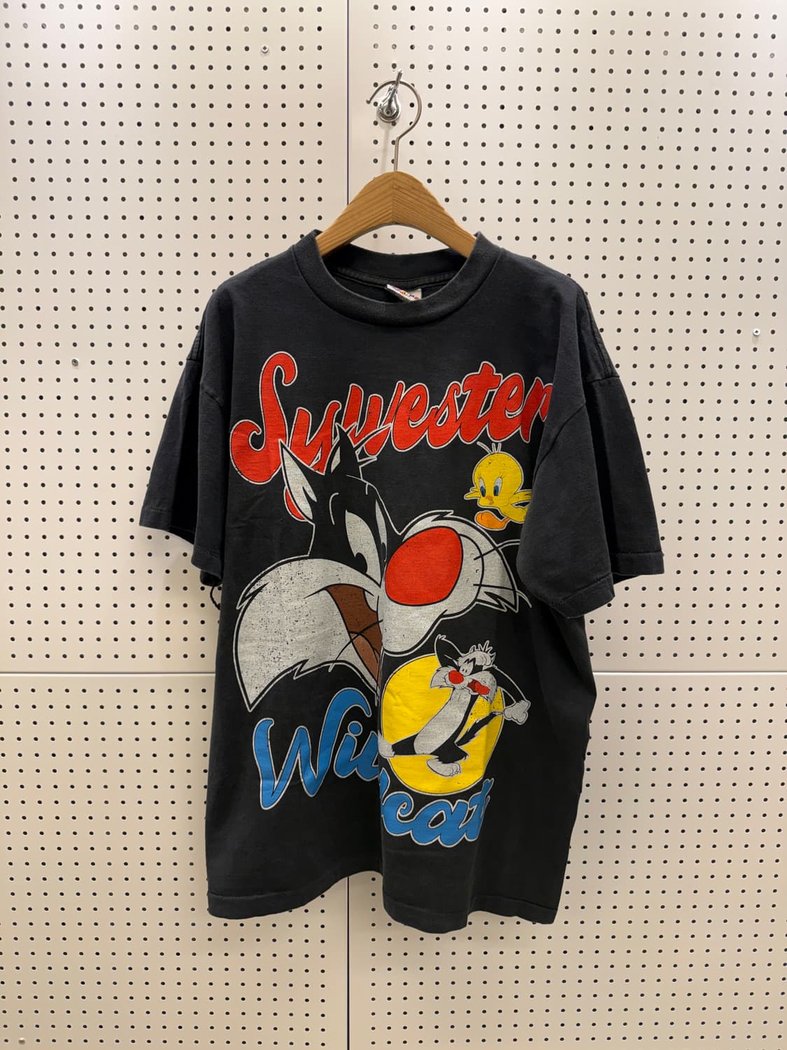 빈티지 루니툰 실베스터 프린팅 반팔 티셔츠 U1287 상품이미지2