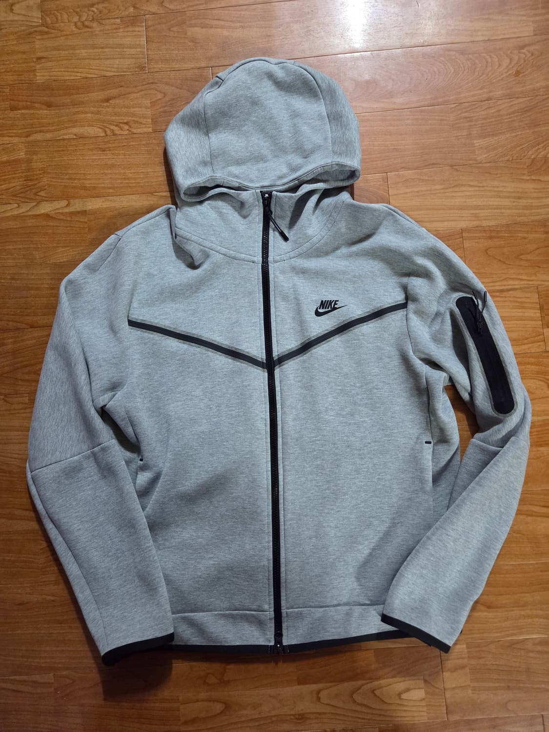 나이키 테크팩 후드집업 그레이 상품이미지1