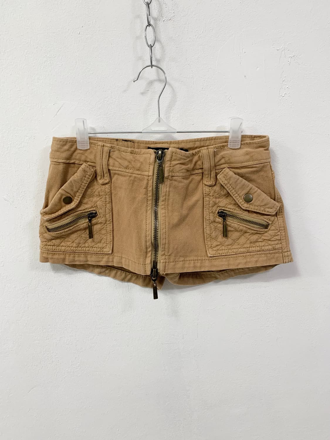 [CECIL MCBEE] 세실맥비 베이지 카고 숏츠 상품이미지3