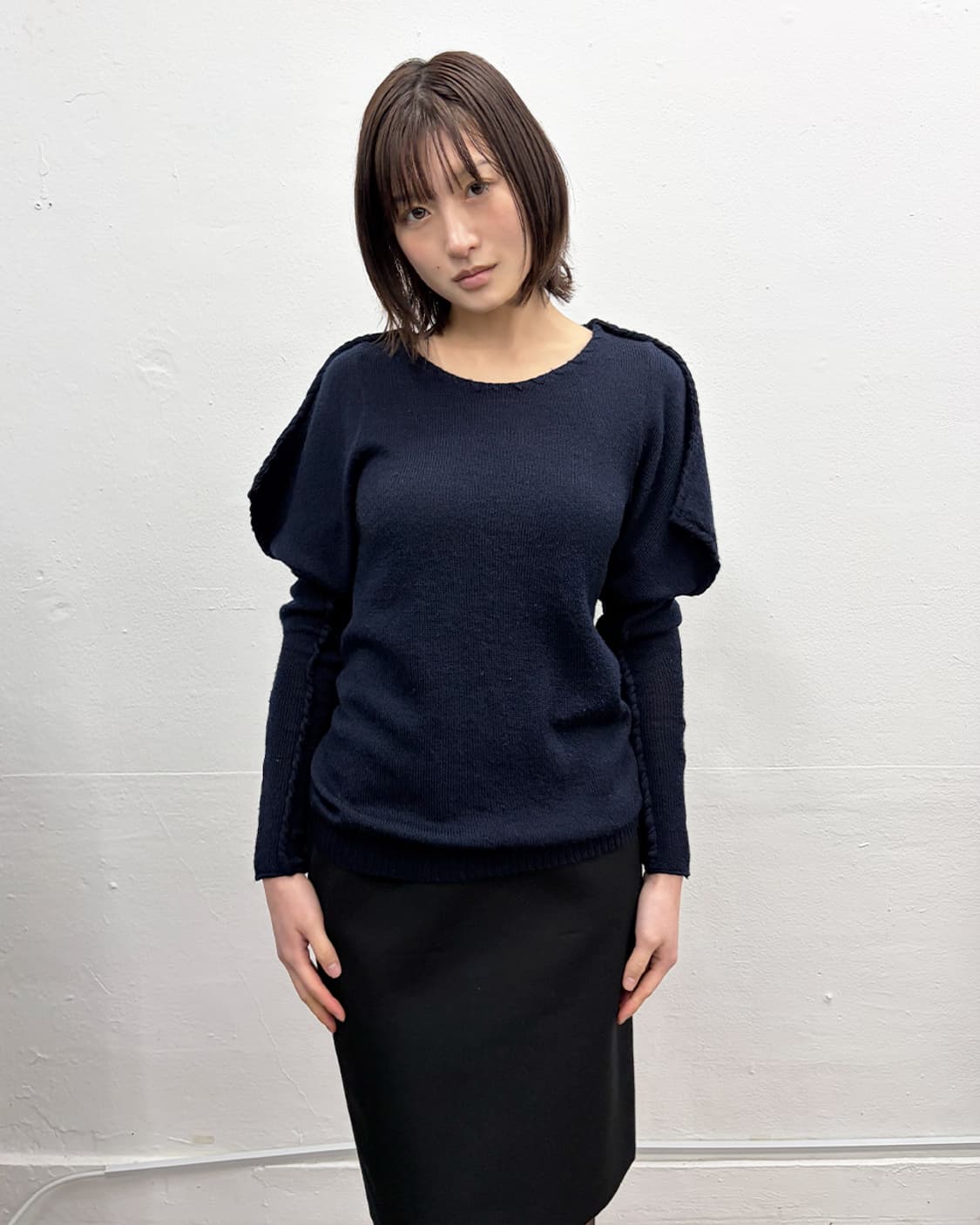 베로니크 르로이 박스-숄더 니트 상품이미지1