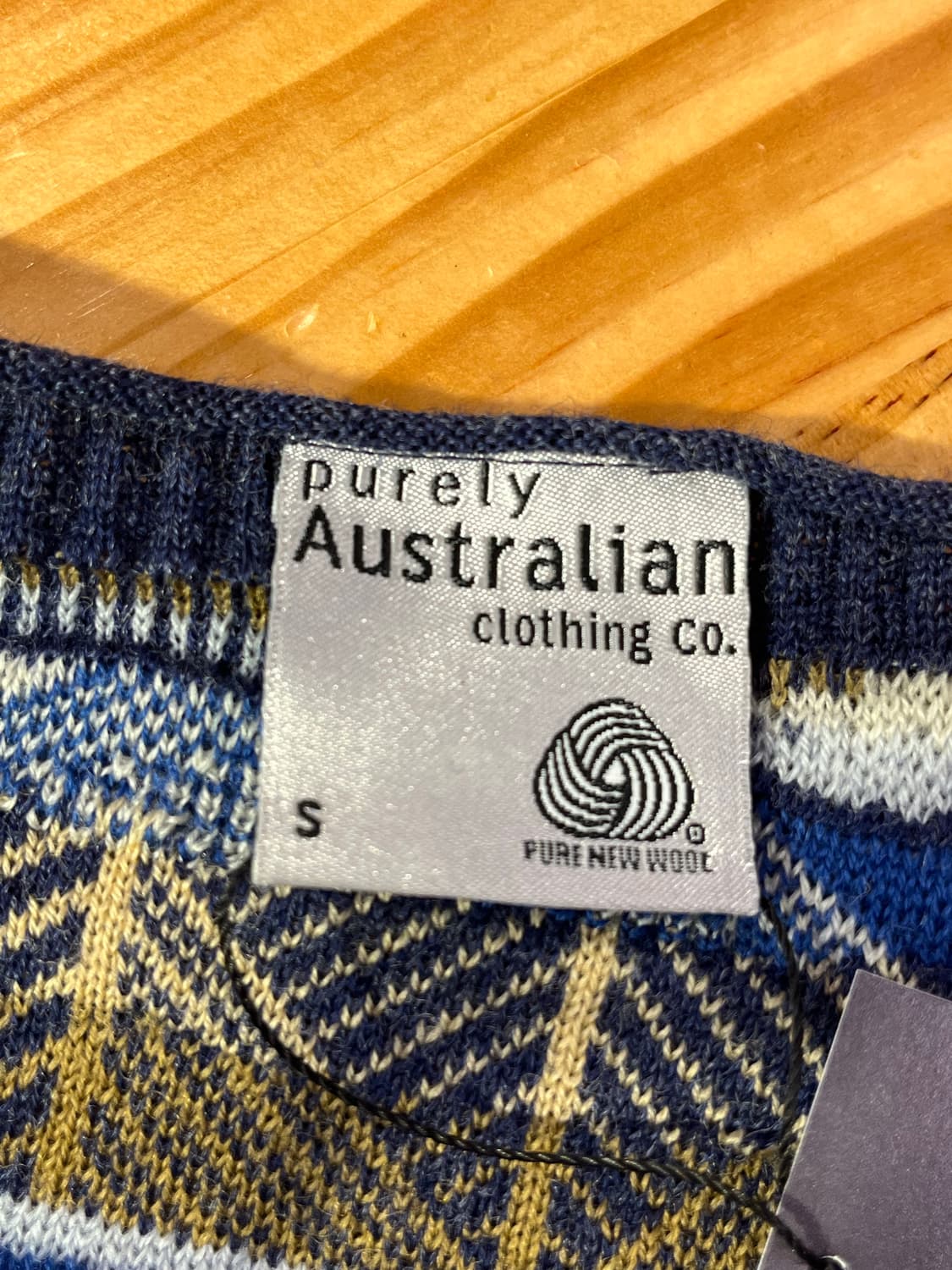 오스트레일리아 케이블 머플러 블루  #csz2217 상품이미지3