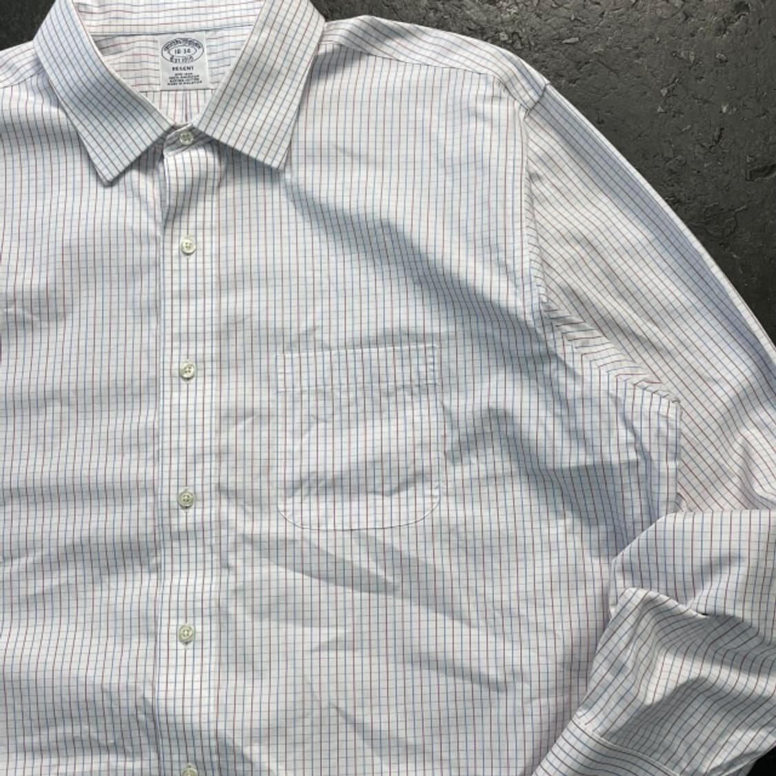 105 브룩스브라더스 체크 셔츠 상품이미지2