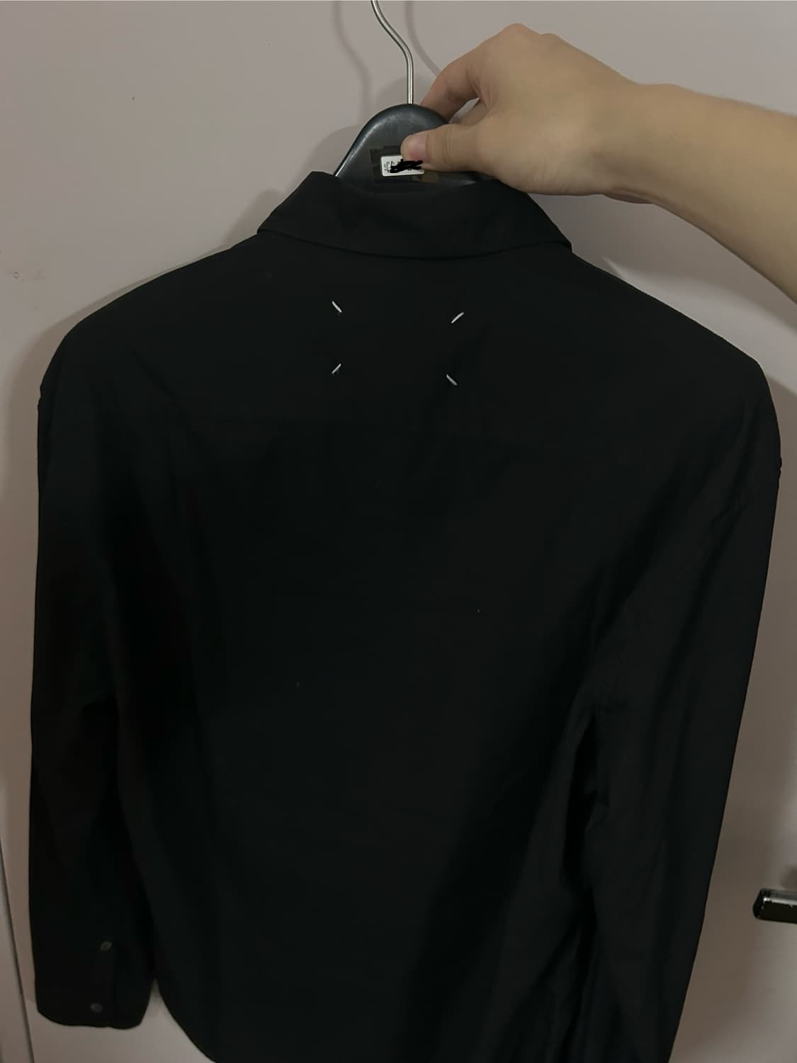 마르지엘라 셔츠 19ss 블랙 상품이미지2