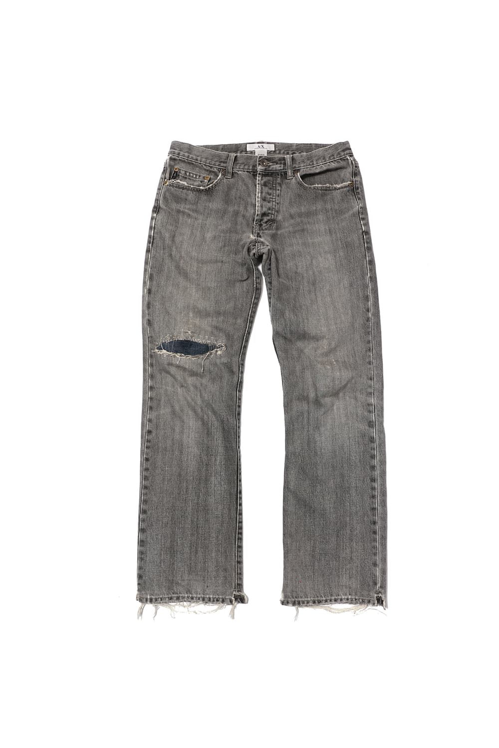 아르마니 익스체인지 90s버튼 플라이 스트레이트 레그 팬츠 size 32 상품이미지1