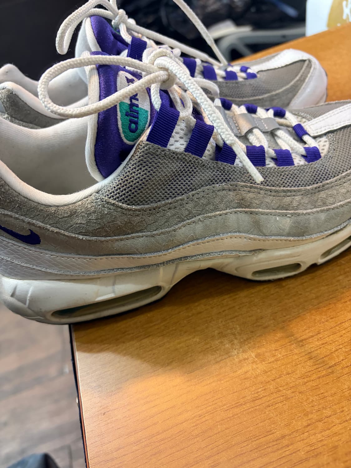 나이키 에어맥스95 보라 265 뱀피 상품이미지4