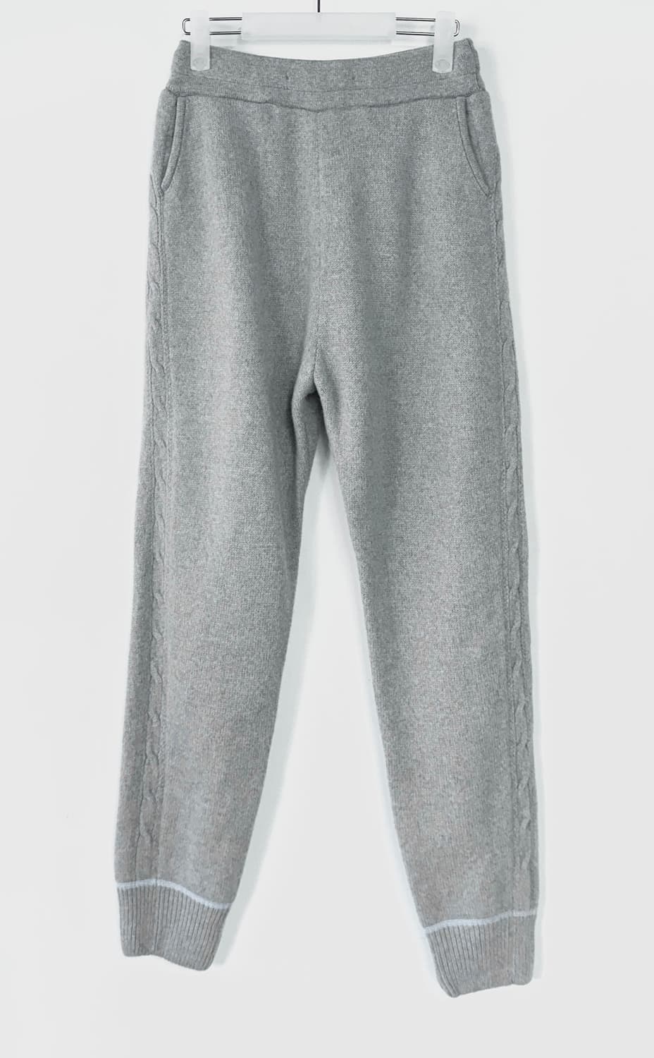 폼더스토어 22 케이블 니트 조거 팬츠 상품이미지1